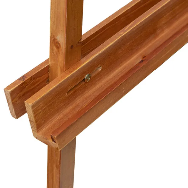 Wooden Tripod Easel Natural Brown (150cmH)