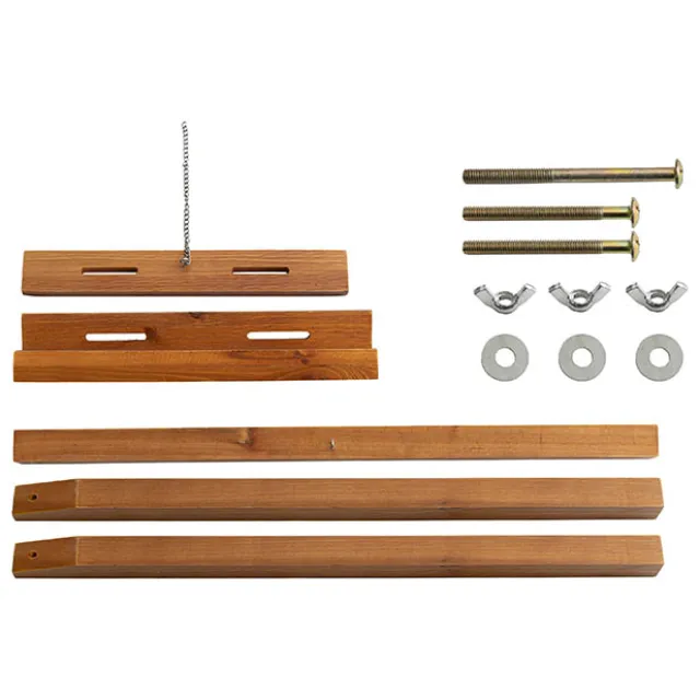 Wooden Tripod Easel Natural Brown (150cmH)