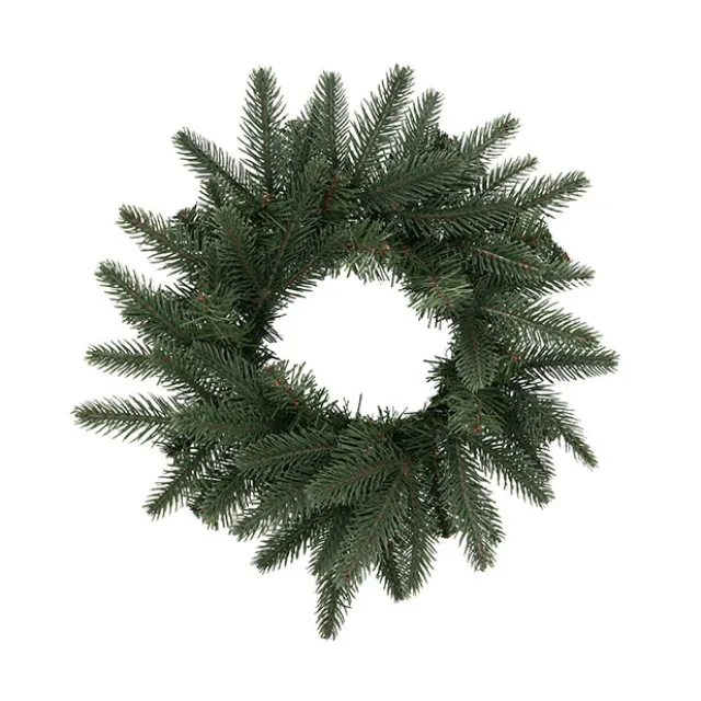 Forest Christmas Pine Wreath Deep Green (35cmD)