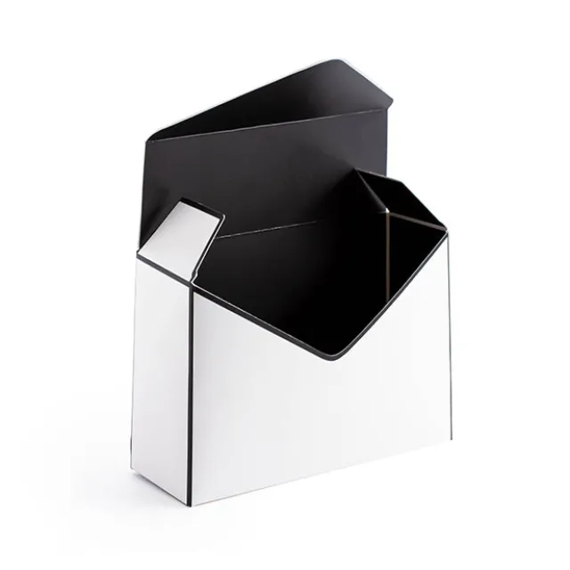Envelope Flower Box Large Pack 5 White Black (23Lx8Dx16cmH)