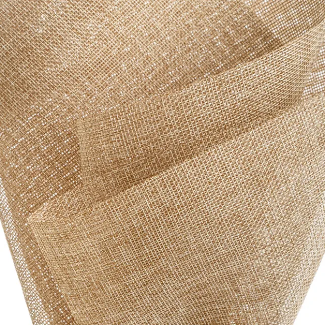 Faux Linen Mesh Sheet 125gsm Natural Pack 50 (47x70cm)