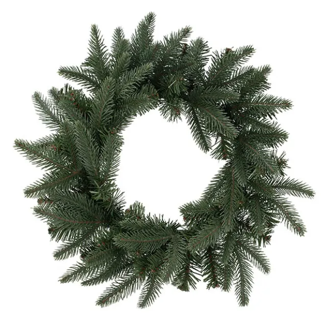 Forest Christmas Pine Wreath Deep Green (45cmD)
