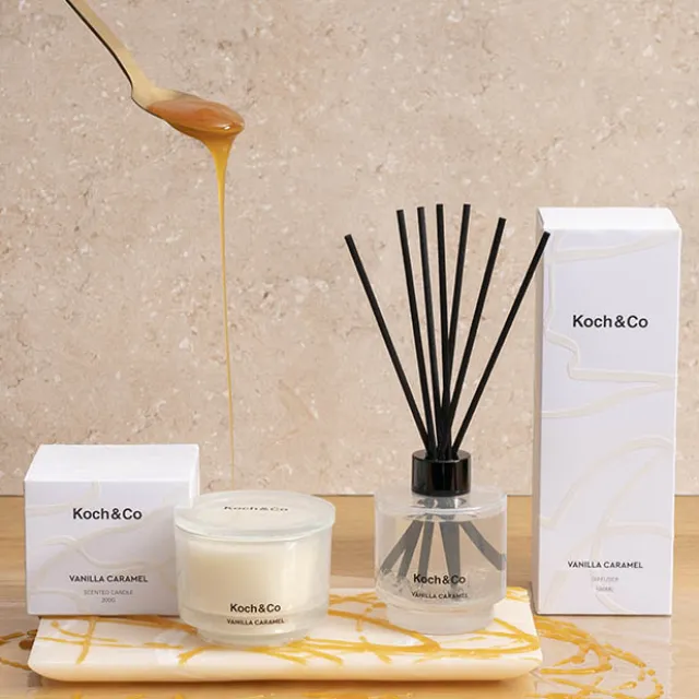 Fragrance Soy Candle Mystical Vanilla Caramel (9x7cmH) 200g