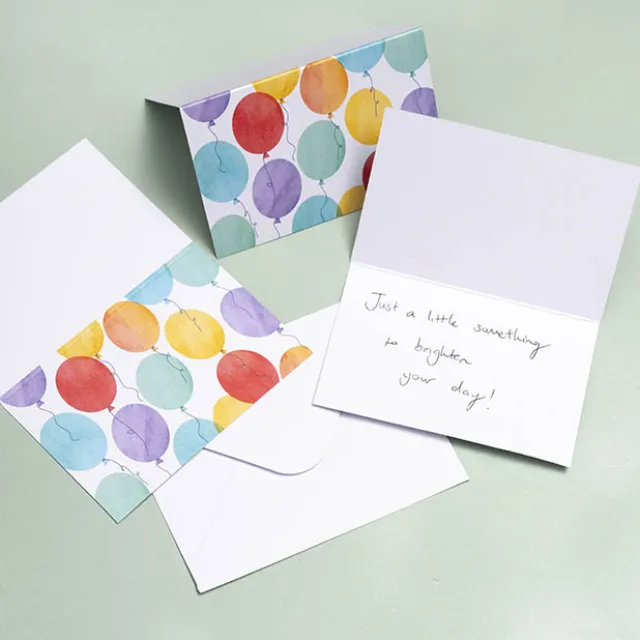 Gallery Gift Card & Envelope Balloons Pk25 (10x6.5cmH)