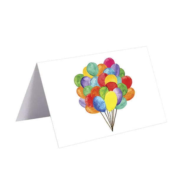 Gallery Gift Card & Envelope Balloon Bunch Pk25 (10x6.5cmH)