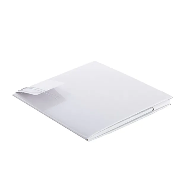 Gift Box Extra Lge with Bow Flat Pack White (250x250x245mmH)