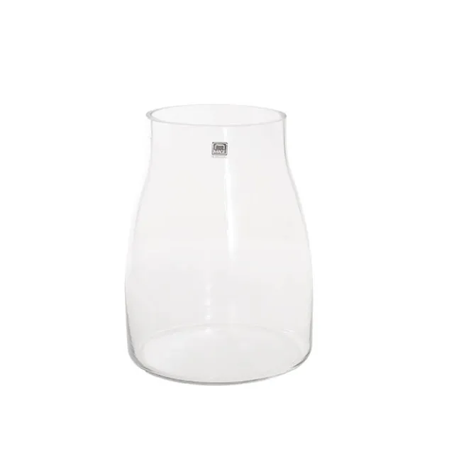 Glass Stella Physique Posy Vase Clear (11.5TDx14BDx21cmH)