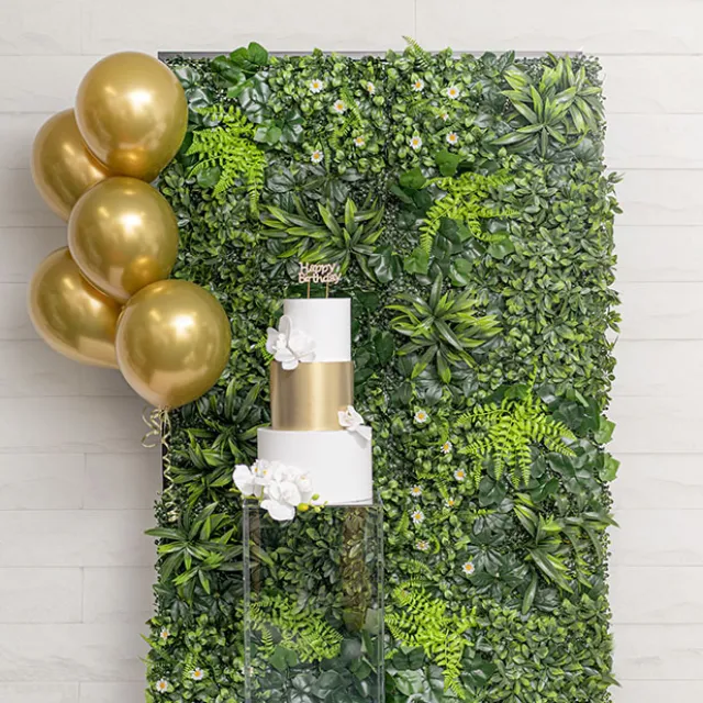 Greenery Wall UV Treated Ivy & Fern Mix Green (1Mx1M)