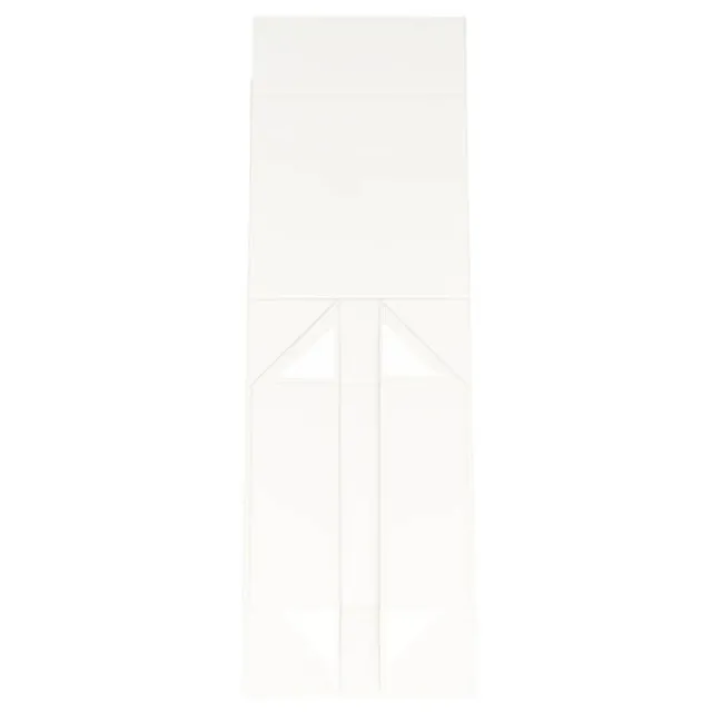 Hamper Gift Box Magnetic Flap Square White (25x25x10cmH)