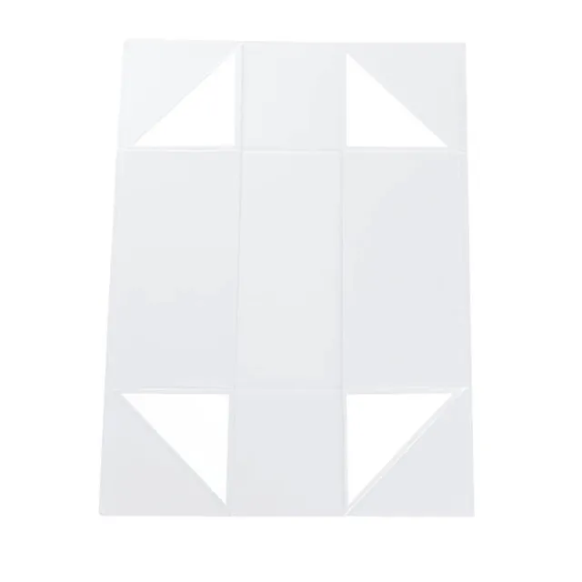 Hamper Gift Box Magnetic Flap Tall Large White (38x26x13cmH)