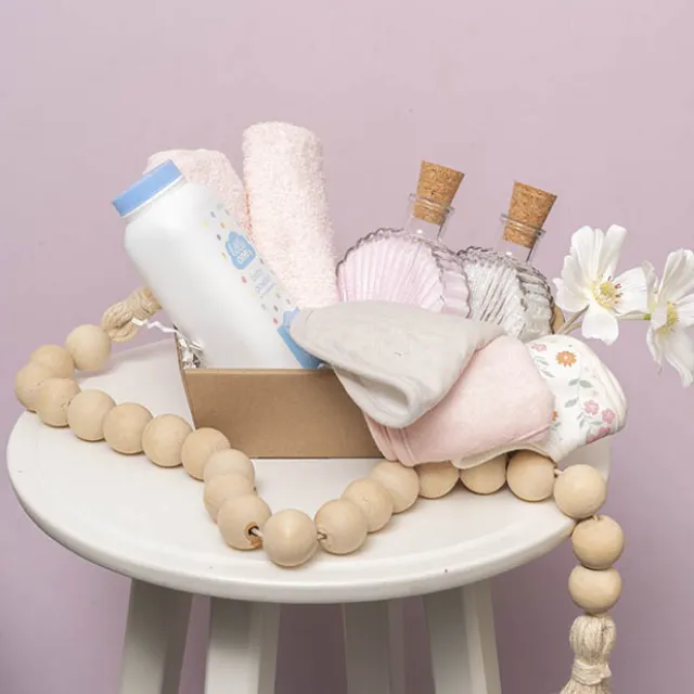 Hamper Tray Flat Pack Mini Kraft Brown Pack 2 (20x12.5x6cmH)