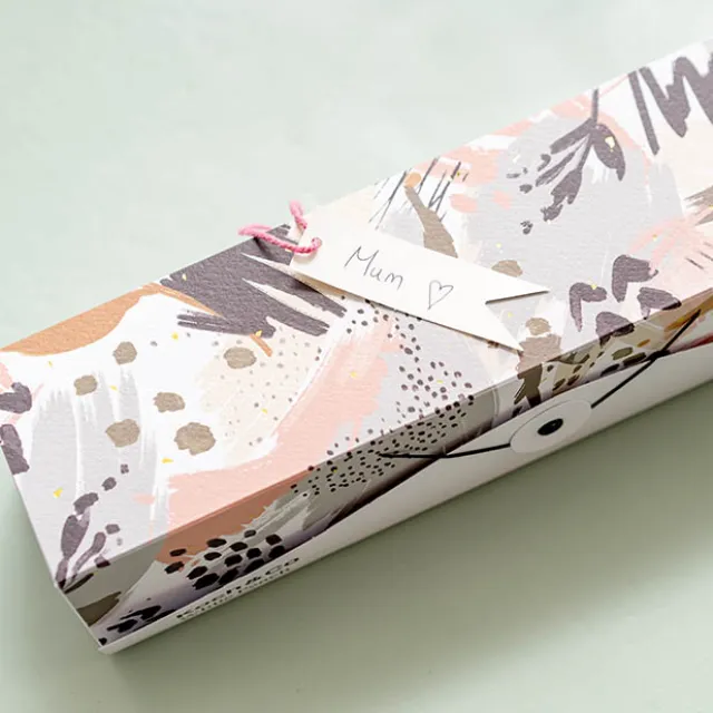 Hanging Gift Tags Blank Flag White Pack 20 (7Lx2W)cm)