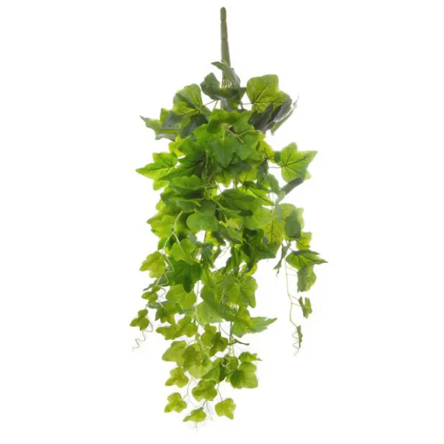 Hanging Plants Ivy Bush Real Touch Green (65cmH)