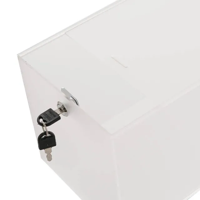 Wishing Well Rectangle Box Frosted Clear (40x30x30cmH)