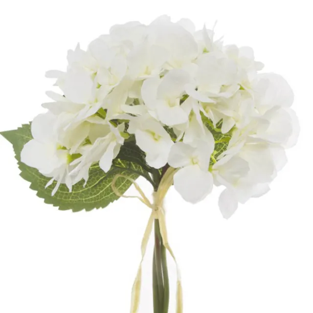 Hydrangea Victoria Bouquet White (32cmH)