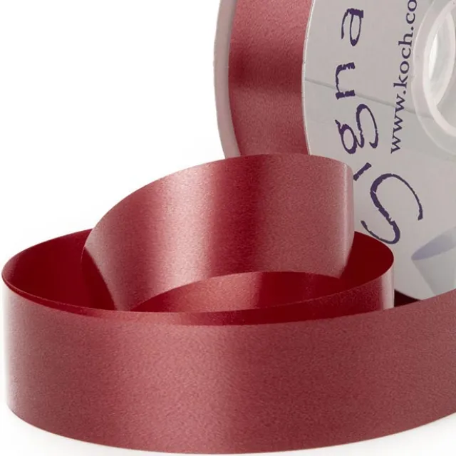 Tear Ribbon Florists Hampers Gifts Burgundy (30mmx91m)