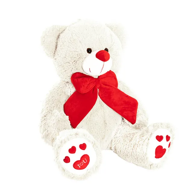 Ted the I Love You Teddy Bear Plush Toy White (45cmST)