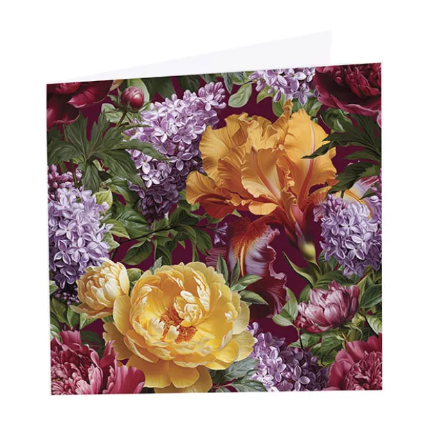 Nouvelle Gift Card & Envelope Lovely Peony Pk25(10x10cmH)