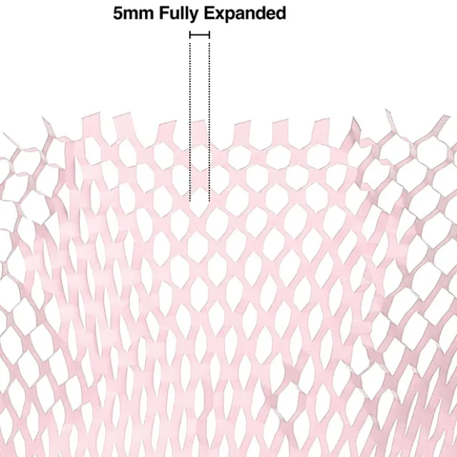 Kraft Paper Honeycomb Expandable Roll Baby Pink (50cmx30m)