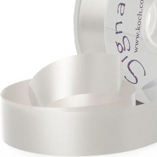 Tear Ribbon Florists Hampers Gifts White (30mmx91m)