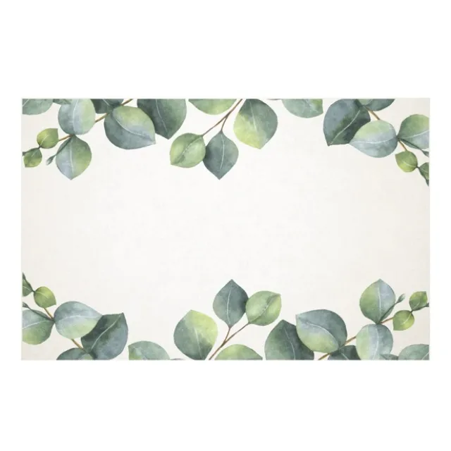 Cards Gum Leaf Frame (10x6.5cmH) Pack 50