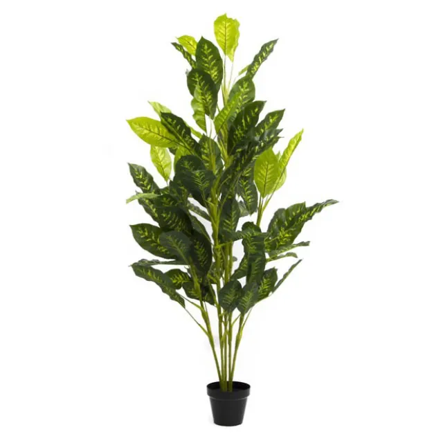 Artificial Dieffenbachia Potted Plant Green (150cmH)