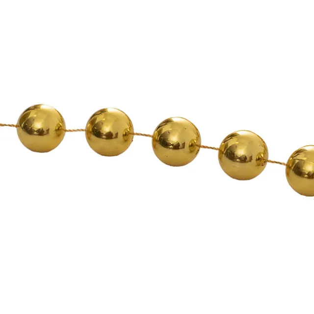 Large Beaded Garland Gold (2cmDx270cmL)