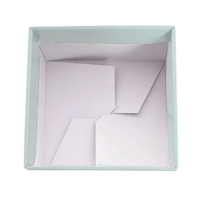 Large Posy Box Autolock Base Pack 10 Baby Blue (22x14cmH)