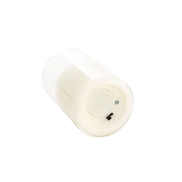 LED Glass Trueflame Flickering Votive Candle White 5x7.5cm