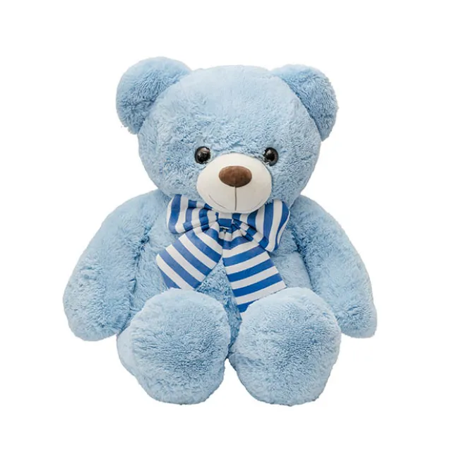 Liam Giant Teddy Bear Blue (105cmHT)
