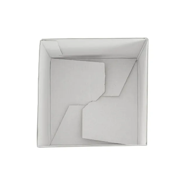 Mini Posy Box Matte Autolock Base Pk25 Pumice (13x12cmH)