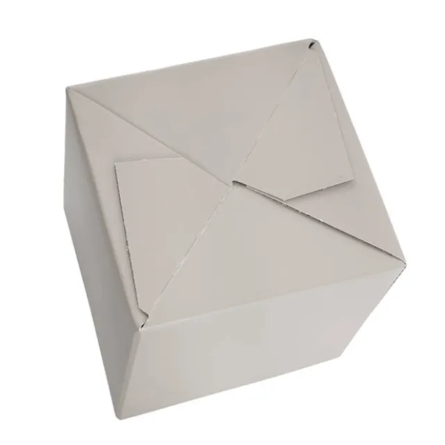 Mini Posy Box Matte Autolock Base Pk25 Pumice (13x12cmH)