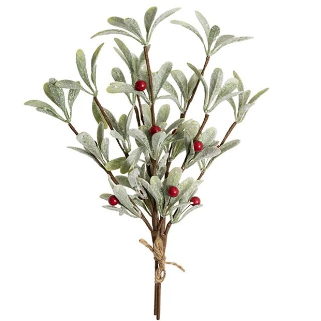 Mistletoe Spray Bunch Red (40cmH)