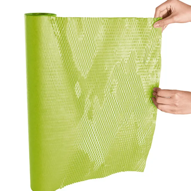 Kraft Paper Honeycomb Expandable Roll Moss Green (50cmx30m)