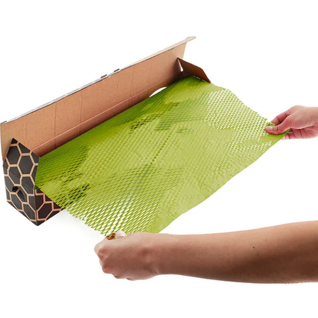 Kraft Paper Honeycomb Expandable Roll Moss Green (50cmx30m)