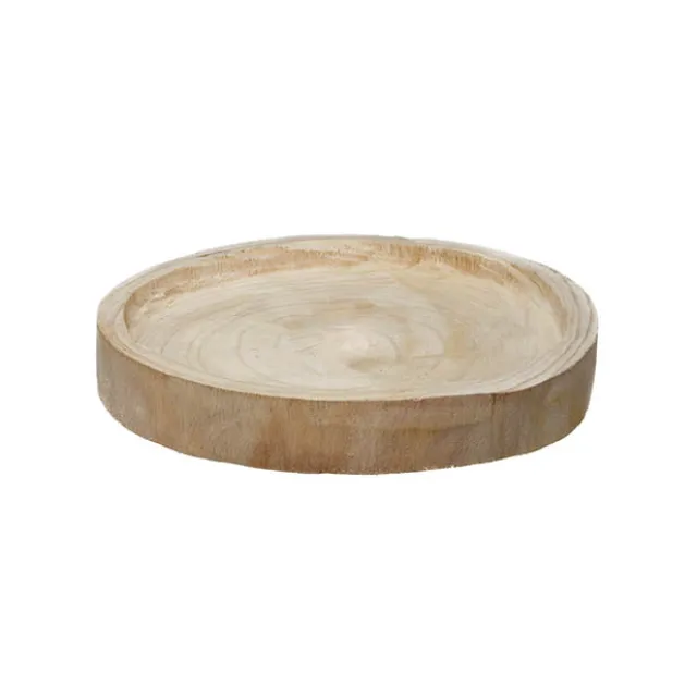 Natural Wooden Tray Round (29cmx4cmH)