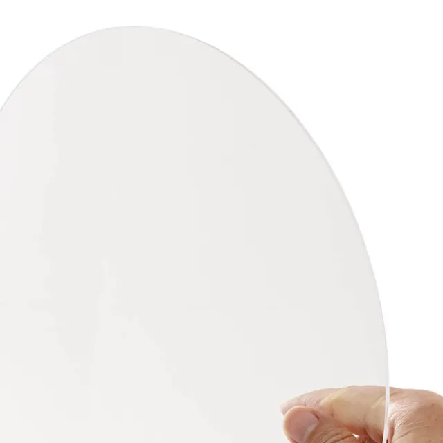 Clear Acrylic Plates Pack 2 (30cmDx0.03cmH)