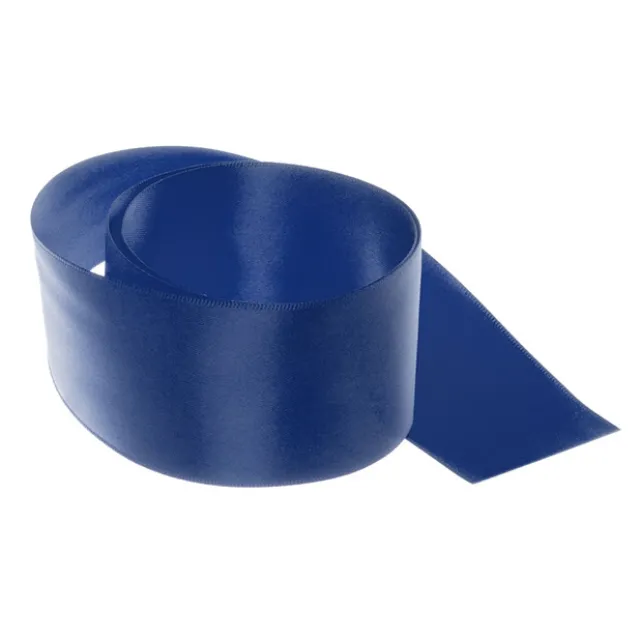 Ribbon Satin Deluxe Double Faced Navy (50mmx25m)