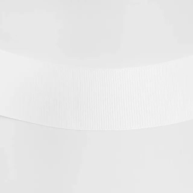 Flower Hat Box Tall Round White Set 3 (24.5Dx30cmH)