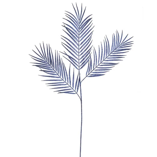 Palm Leaf Spray French Blue (95cmH)