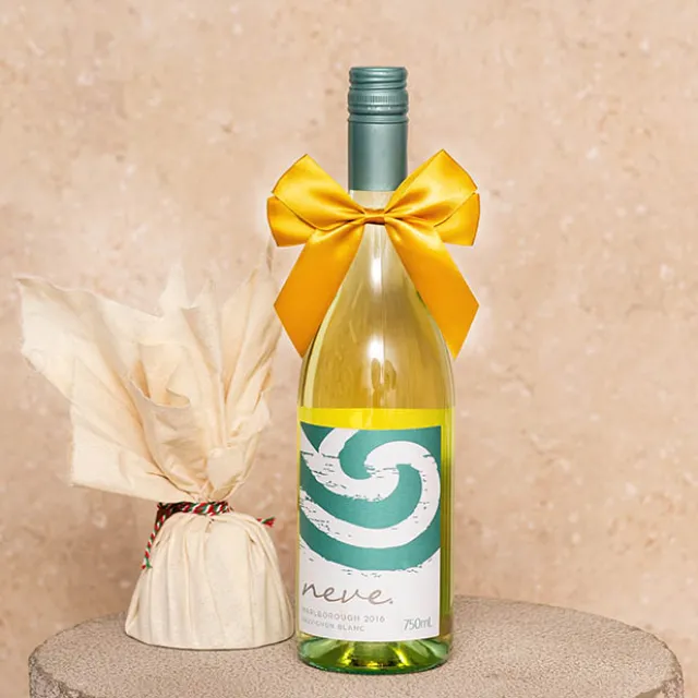 Pre-Made Bow Satin 25mm & Elastic Loop Pk6 Gold (10*11cm)