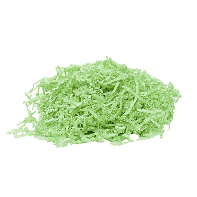 Premium Shredded Paper Filler Crinkle Cut Mint 150gram Bag