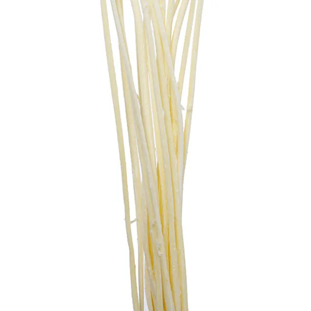 Preserved Dried Billy Button Bunch 20 Stems White