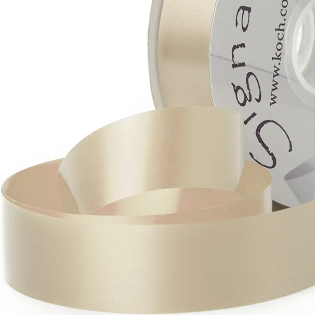 Tear Ribbon Florists Hampers Gifts Cream (30mmx91m)