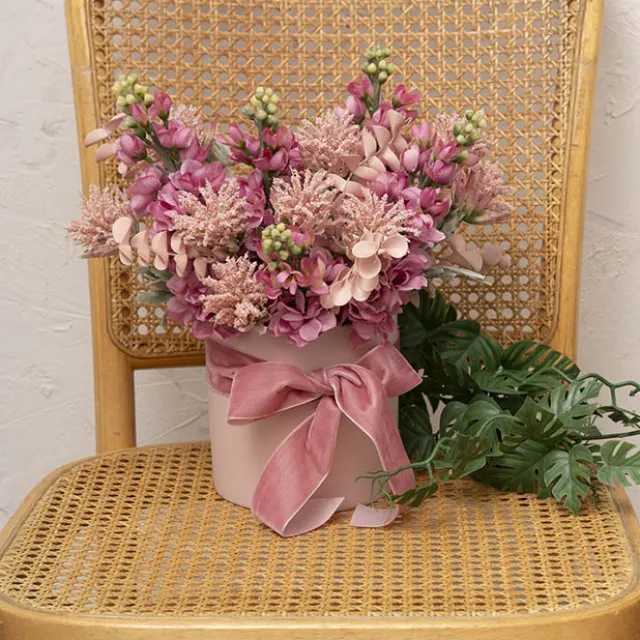 Ribbon Premium Plush Velvet Woven Edge Dusty Pink (38mmx20m)