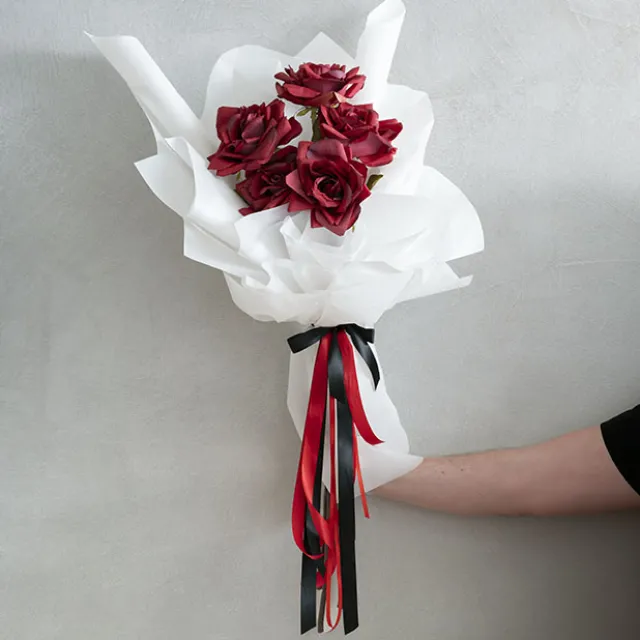 Ribbon Satin Deluxe Double Faced Black (25mmx25m)