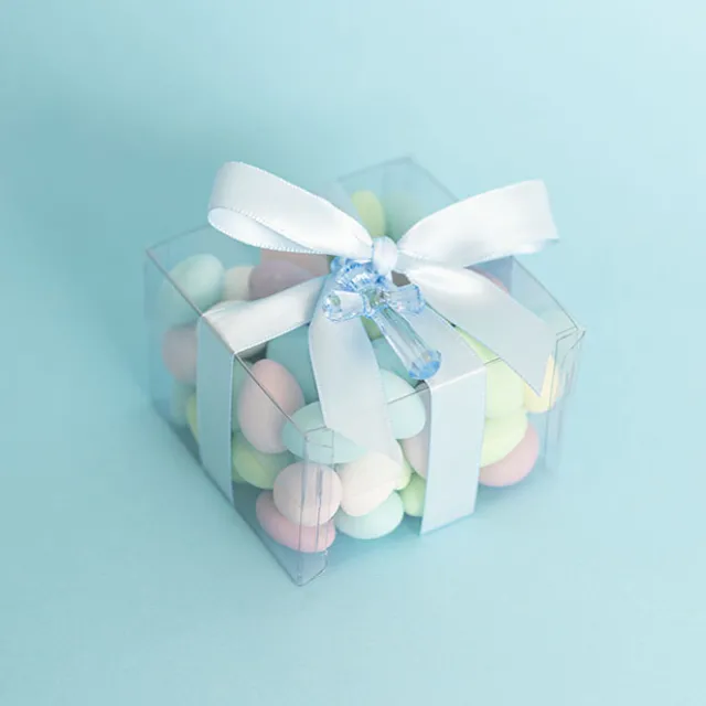 Ribbon Satin Deluxe Double Faced Baby Blue (15mmx25m)