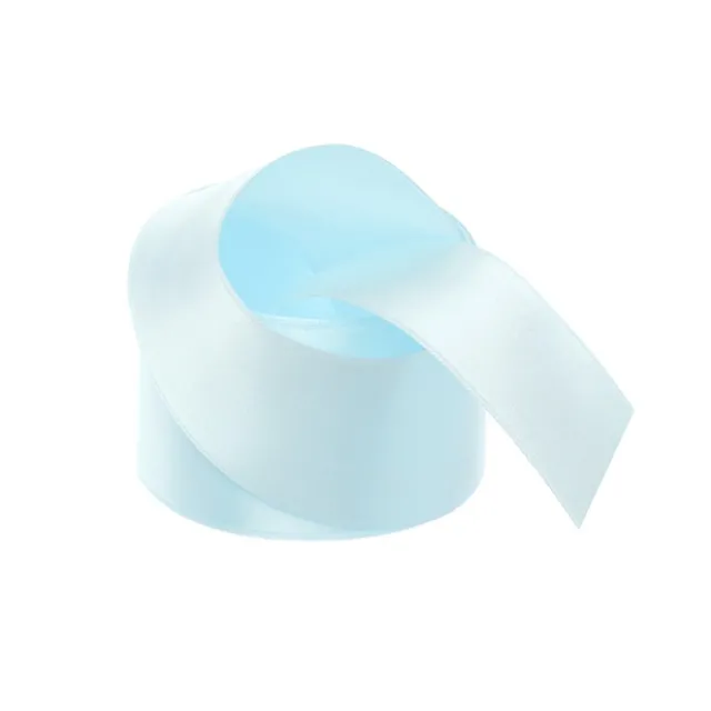 Ribbon Satin Deluxe Double Faced Baby Blue (38mmx25m)