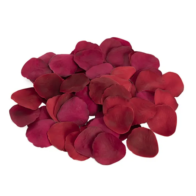Rose Petals Red & Burgundy Mix 5cmD (600PC Bag)