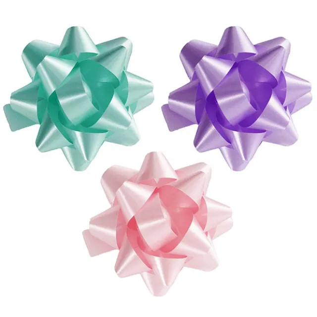 Curling Ribbon & Bows Gift Wrap Finishing Set Pastels